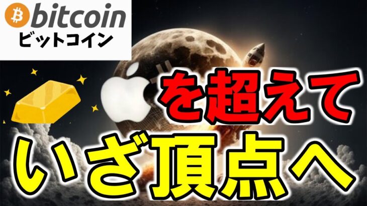 【仮想通貨 ビットコイン】金やアップルを超える可能性！？Bitcoinは歴史上もっとも利益率の高い資産に？（朝活配信1701日目 毎日相場をチェックするだけで勝率アップ）【暗号資産 Crypto】