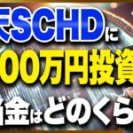 【新NISA】楽天SCHDの年3％の配当とS＆P500の年3％の取崩はどちらがお得？楽天SCHDとS＆P500の違いについて徹底解説します！