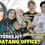 REACTION AI TEAM NISA DATANG KERJA !! SEMUA TERKEJUT SUARA NISA BERUBAH !!