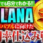 【ソラナ(SOL)】仮想通貨初心者でも6分で分かる！2025年のソラナバブルに向けた仕込み戦略を徹底解説【仮想通貨】