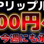 リップル上昇が止まらない！！今週XRPステーブルコイン承認で８００円を目指す！？