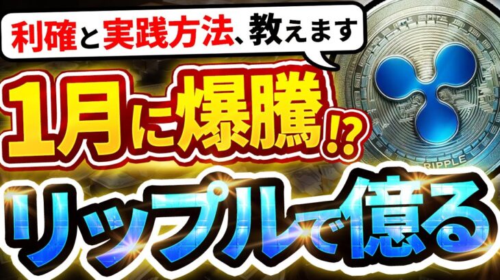 ※リップル(XRP)で億ります！仮想通貨で爆益が獲得出来るチャンスは2025年が最後です!!【ビットコイン】【利確方法】