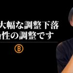 【仮想通貨の続落がとまらん】　ただ大丈夫。一過性の調整です　【仮想通貨・ビットコイン相場分析】