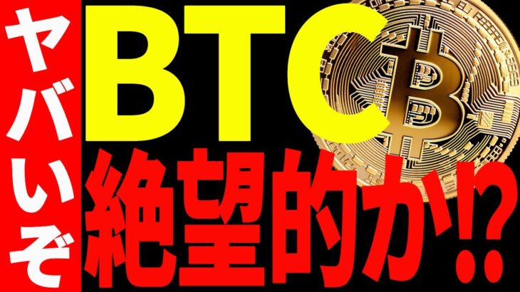 【仮想通貨】ビットコイン急落待ったなし⁉︎今後の目線を短期から長期まで共有！