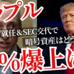 【リップル43％爆上げ】トランプ新政権とSEC交代で暗号資産市場はどう動く？