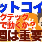 ビットコイン（BTC）今週は重要！〜ビッグテック決算で動くかもよ？