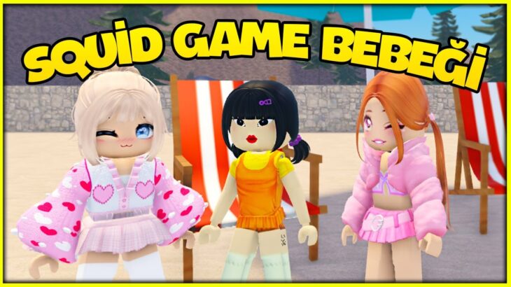 SQUİD GAME BEBEK ARKADAŞIMIZ OLDU 😍 ROBLOX SNAPCHAT RP | KÜBRA NİSA