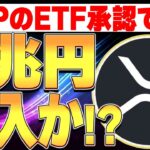 XRPのETF承認がされれば…1兆円以上の資金が流入し爆上がり確定か！？🚀【リップル】【仮想通貨バブル】【BTC】【ビットコイン】【ETH】【イーサリアム】【SOL】【Soalana/ソラナ】
