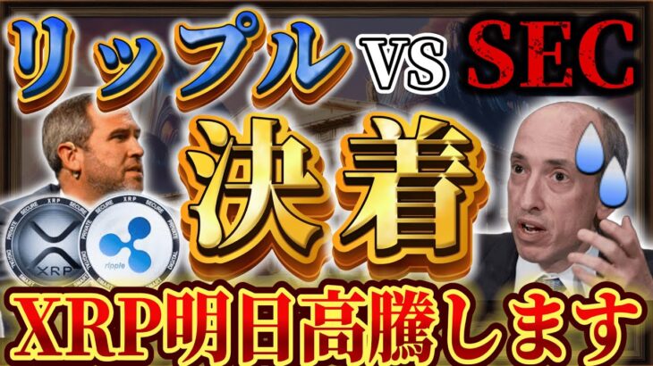 ❗️XRP速報❗️※遂にリップル対SECの裁判が明日終了※🔥保有者おめでとうございます🔥