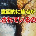 意図的に焦点がずらされているのか？