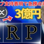 トランプ大統領のリップル支持表明で価格高騰の可能性