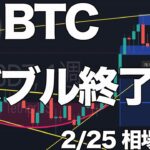 【BTC(ビットコイン)】来週月曜日までかなり大事
