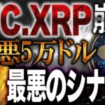 リップルとBTCの最悪のシナリオ、さらなる急落に備えろ