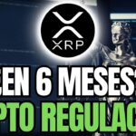 =RIPPLE XRP🧑‍⚖️¿PUDIERA VENIR LA REGULACIÓN DE LAS CRIPTOMONEDAS EN 6 MESES?🚨CLARIDAD LEGAL