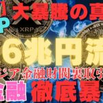 【神回】リップル（XRP）1.6兆円流入！大暴騰の真相！アジア金融財閥裏取引疑惑徹底暴露！
