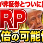 【爆発前夜】XRPに数兆ドルの流入で今年中に20倍！？SECが公式に非証券だと認めた！【仮想通貨】【リップル】【エアドロ】