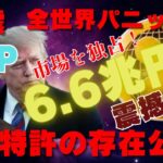 【震撼】リップル（XRP）6 6兆円市場を独占！全世界仮想通貨パニック！“秘密特許”の存在公開！