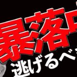 【緊急】暴落中⚠️逃げた方が良いですか⁉️に回答します。