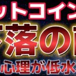 ビットコイン市場心理が低水準に。さらなる暴落に備える！？