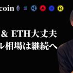 【心配無用です】　ビットコインとイーサリアムについて　【仮想通貨・ビットコイン相場分析】