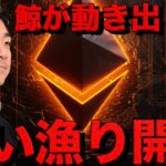 イーサリアムの買い漁りが始まった。今週の仮想通貨の注目点。