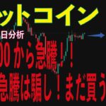 昨日も暴落的中$4000幅！4日連続！このロングは騙し！まだ買うな！3月1日ビットコイン分析  #btc  #ビットコイン