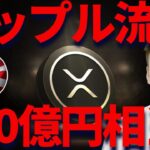 リップル750億円流出していた😱仮想通貨サミットの失望売りってそんなに不安になる事なのか？誰か教えてください！