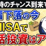 【よくある質問】株式相場が大幅下落中の今、新NISAで一括投資はアリ？買い時のチャンスは到来するか