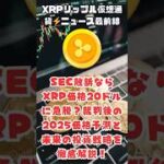 SEC敗訴ならXRP価格20ドルに急騰？裁判後の2025価格予測と未来の投資戦略を徹底解説！【仮想通貨】#xrp #ripple #リップル #投資 #crypto #web3 #仮想通貨