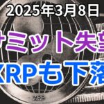 リップル (XRP) 仮想通貨サミットで期待外れ失望により再び下落へ！