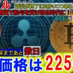 リップル（XRP)価格2250円に！数日でSECと和解！給与が仮想通貨で支給される！ビットコイン価格が6月に1900万円に！凄いことになってきた！
