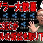 リップル(XRP)ついにSECが訴訟取り下げ！！リップラーおめ🎉🎶【 仮想通貨チャート分析】 #xrp  #仮想通貨 #暗号資産 #リップル