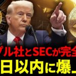 【XRP速報】リップル社とSECが完全和解で4倍高騰なるか🔥買うなら今です【最新情報 ビットコイン】