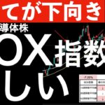 【全て下向き】米半導体株のチャートが厳しい！