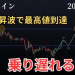 【大相場を迎える前に】リップル大きく上昇する