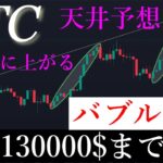 ⭕️110000$達成。ビットコインバブル天井を予想します。BTCUSD