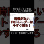 5月28日ビットコインエントリーポイントはここ！初心者も簡単分析【 FX 初心者 自動売買 ドル円 ビットコイン 】