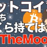BTC（ビットコイン）俺たちいくら持てば、ToTheMoon?