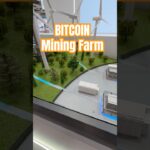 Bitcoin mit 100% grünem Strom? Was für eine geile Mining Farm im Modell ☀️☀️