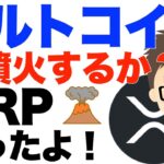 アルトコイン大噴火するか？〜この機会にXRP（リップル）を買いました！（ビットコイン噴火時はアルトも来そうですよね）