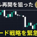 【緊急配信】ビットコインのバブル再開を狙ったトレード戦略