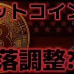ビットコイン下落調整が始まった？エヌビディア好決算で強気見通し！！