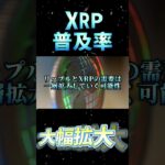 🔥リップルの需要一層拡大🔥#xrp #リップル #仮想通貨 #shorts
