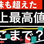 【米株も超えた】ナスダック100が史上最高値！どこまで上がる？日本株もバンドウォーク期待！なぜ上がる？