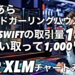 リップルは5年でSWIFTの取引量14%を獲得し価格が1,000㌦になるブラッドガーリングハウス　XRP  XLMチャート見る