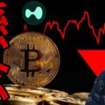 仮想通貨ビットコイン週足は8週ぶり下落！9万ドル台へ暴落懸念！