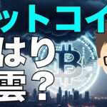 ビットコイン（BTC）やはり出てきた暗雲？〜この状況でどうするのか？
