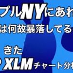 リップルがNYに登場！　XRP  XLM市場は何故暴落してるのか！ビットコイン頼む