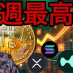 仮想通貨ビットコイン最高値更新は今週？XRPの期待高まる！