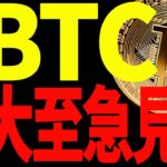 ⚠️大至急見て⚠️ビットコインはまだ危険！下落に警戒すべき理由と意織するポイントを共有！
